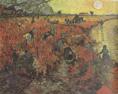 Vincent Van Gogh The Red Vineyard (nn04) Norge oil painting art